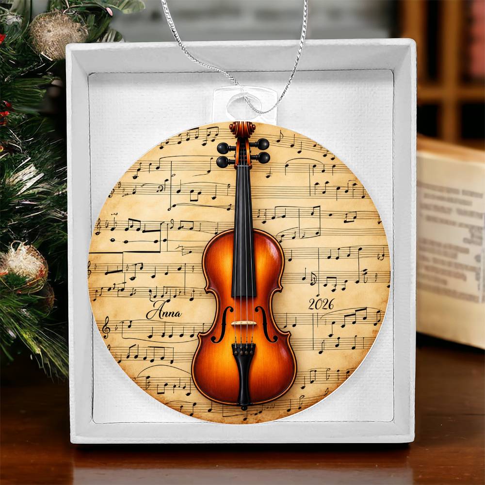 Violin Ornament