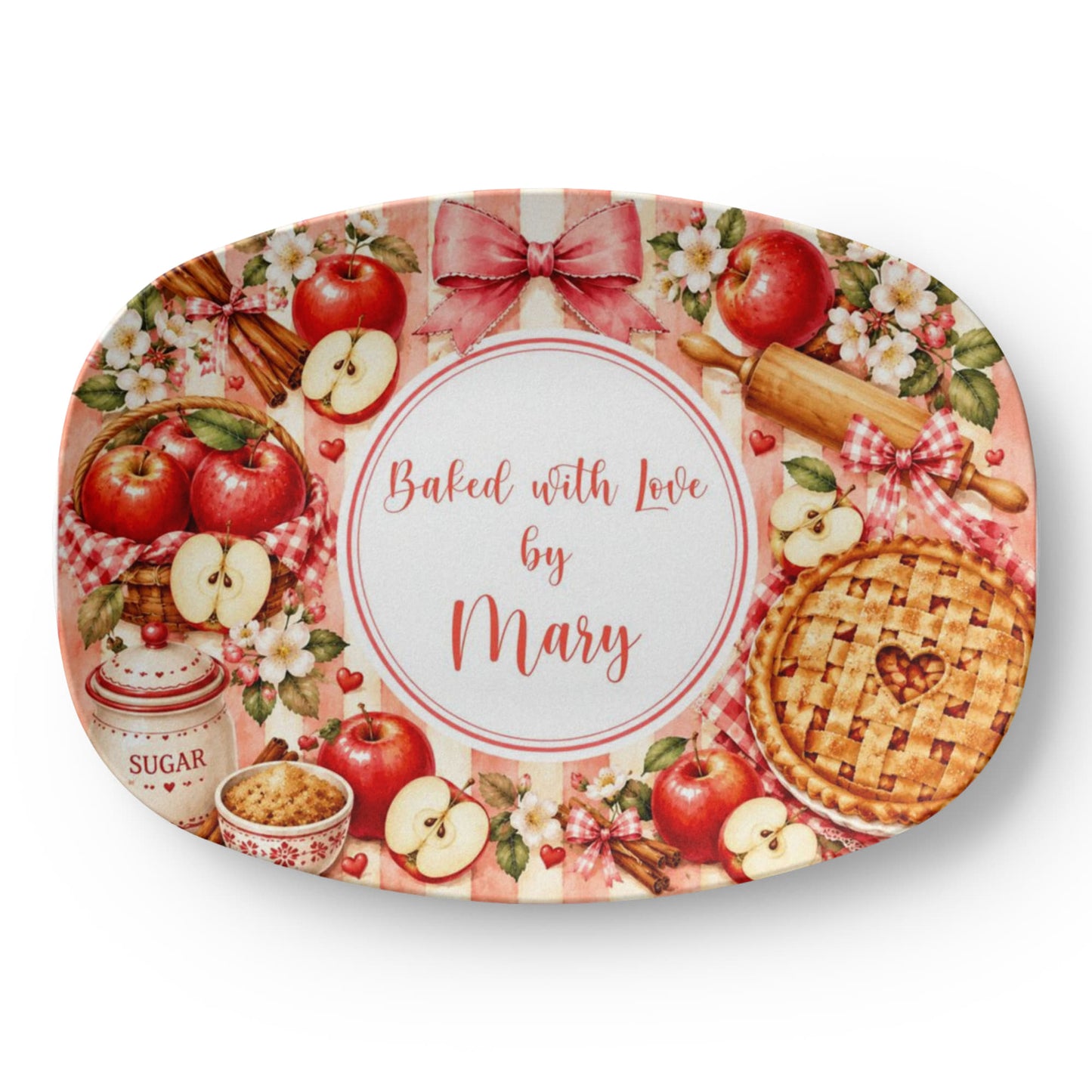 Personalized Baking Platter Dessert Tray