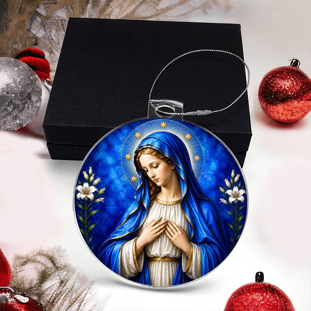 Mother Virgin Mary Ornament