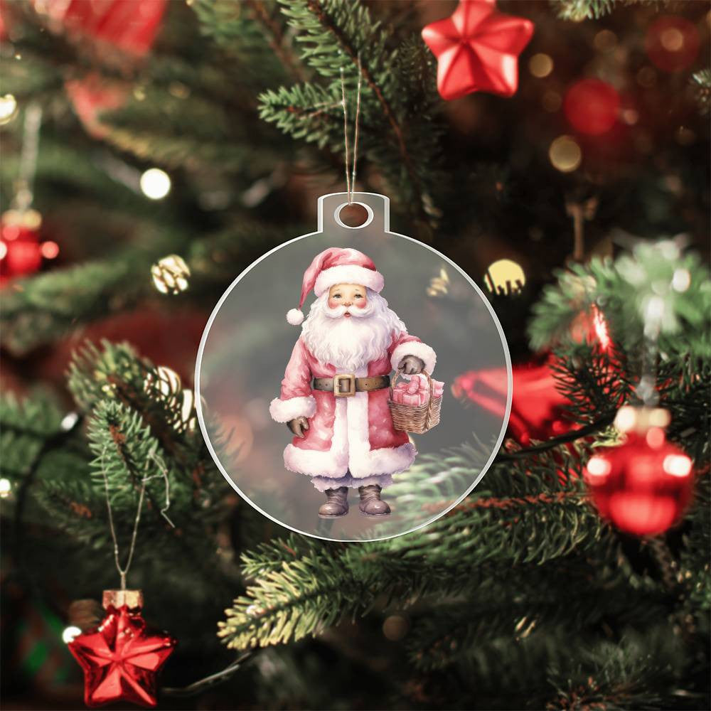Acrylic Christmas Ornament-[Heartfelt Family Gift]