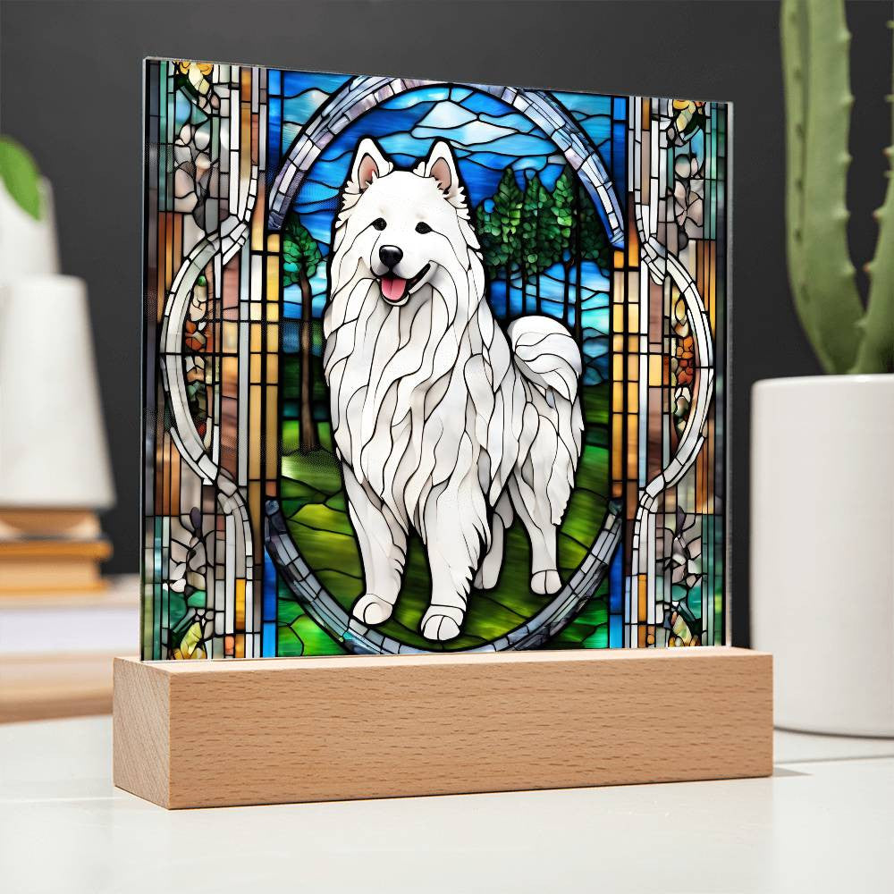 Great Pyrenees Acrylic Plaque-[Heartfelt Family Gift]