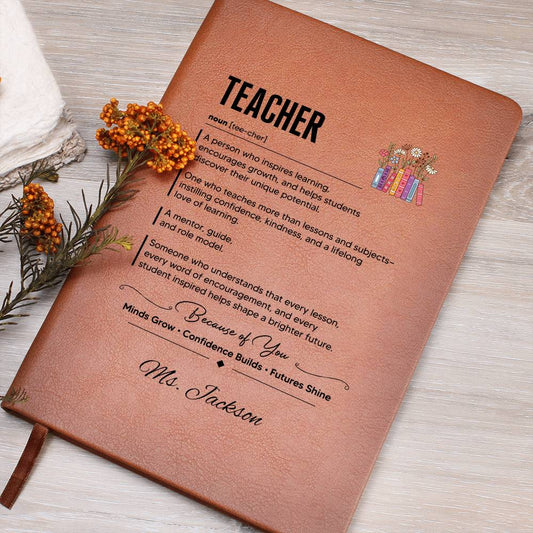 Personalized Teacher Journal