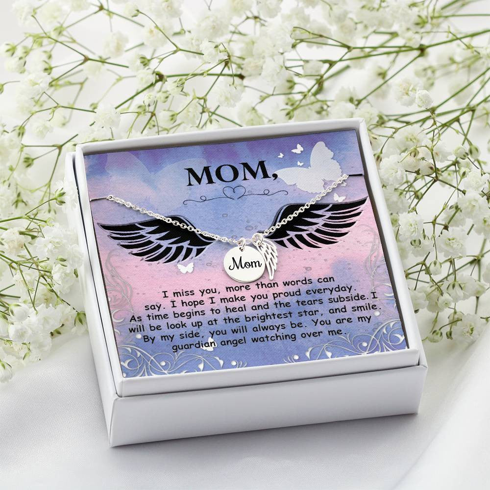 Mom Memorial Necklace-[Heartfelt Family Gift]