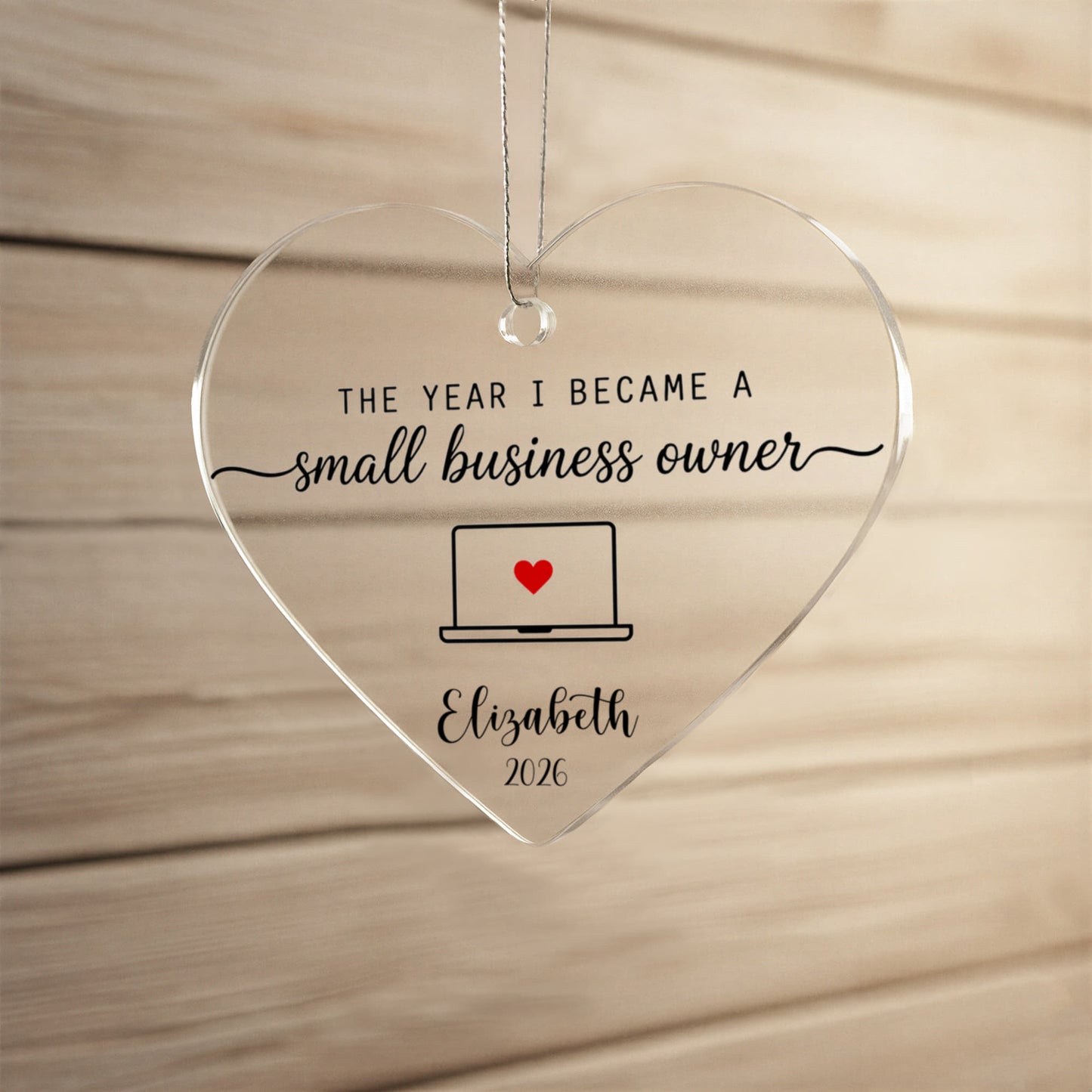 1st Christmas As A Small Business Owner Ornament