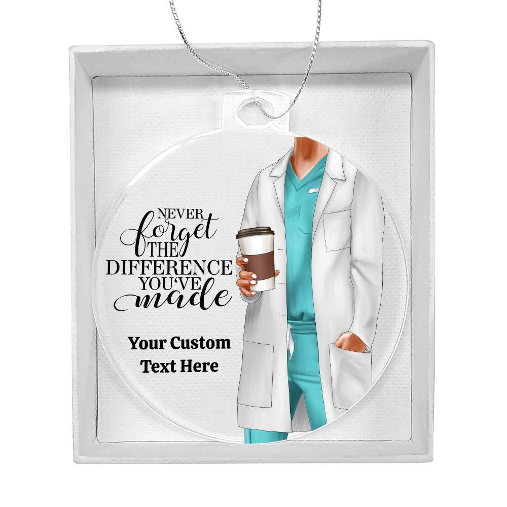 Personalized Nurse Doctor Christmas Ornament-[Heartfelt Family Gift]