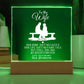 Wife from Husband Romantic Plaque Gift-[Heartfelt Family Gift]