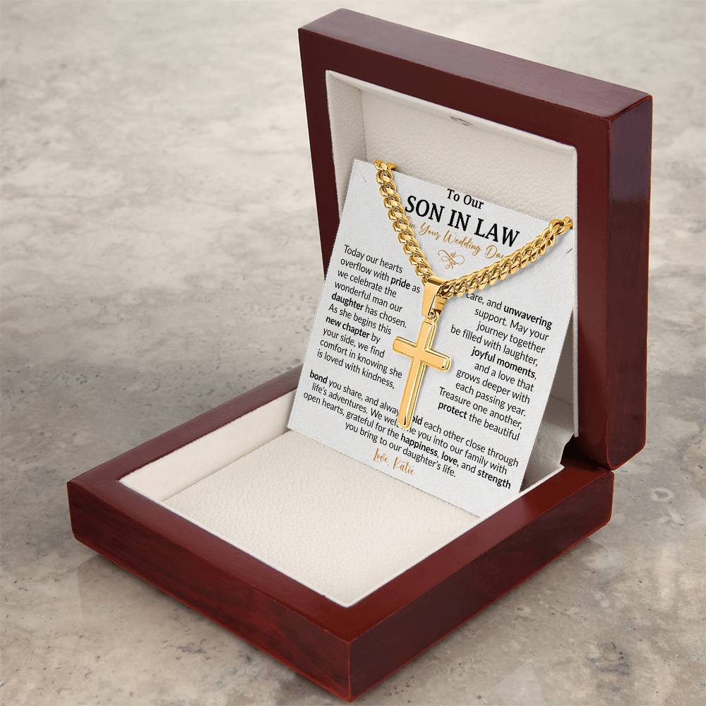 To Our Son in Law On Your Wedding Day