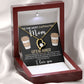 Caffeinated Mom -Forever Love Heart Necklace-[Heartfelt Family Gift]