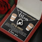 Caffeinated Mom -Forever Love Heart Necklace-[Heartfelt Family Gift]
