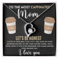 Caffeinated Mom -Forever Love Heart Necklace-[Heartfelt Family Gift]