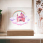 Castle Lighted Night Light Little Girls Room Decor-[Heartfelt Family Gift]