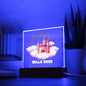 Castle Lighted Night Light Little Girls Room Decor-[Heartfelt Family Gift]