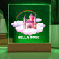 Castle Lighted Night Light Little Girls Room Decor-[Heartfelt Family Gift]