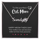Cat Mom Paw Print Necklace for Mother's Day-[Heartfelt Family Gift]