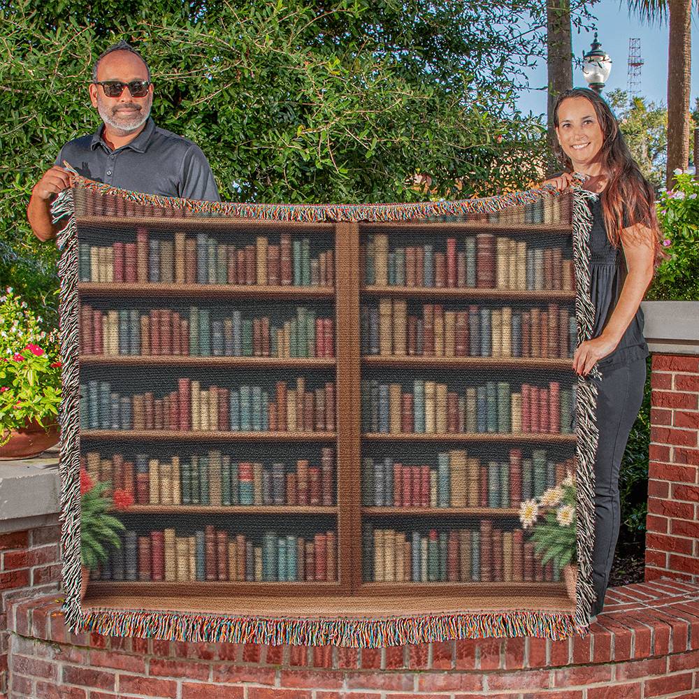 Personalized Book Reading Blanket