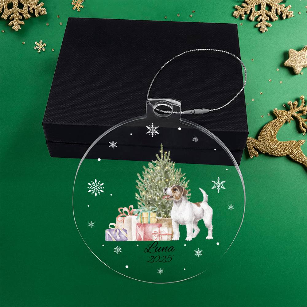 Terrier Dog Christmas Tree Ornament