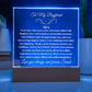 To My Boyfriend Plaque-[Heartfelt Family Gift]