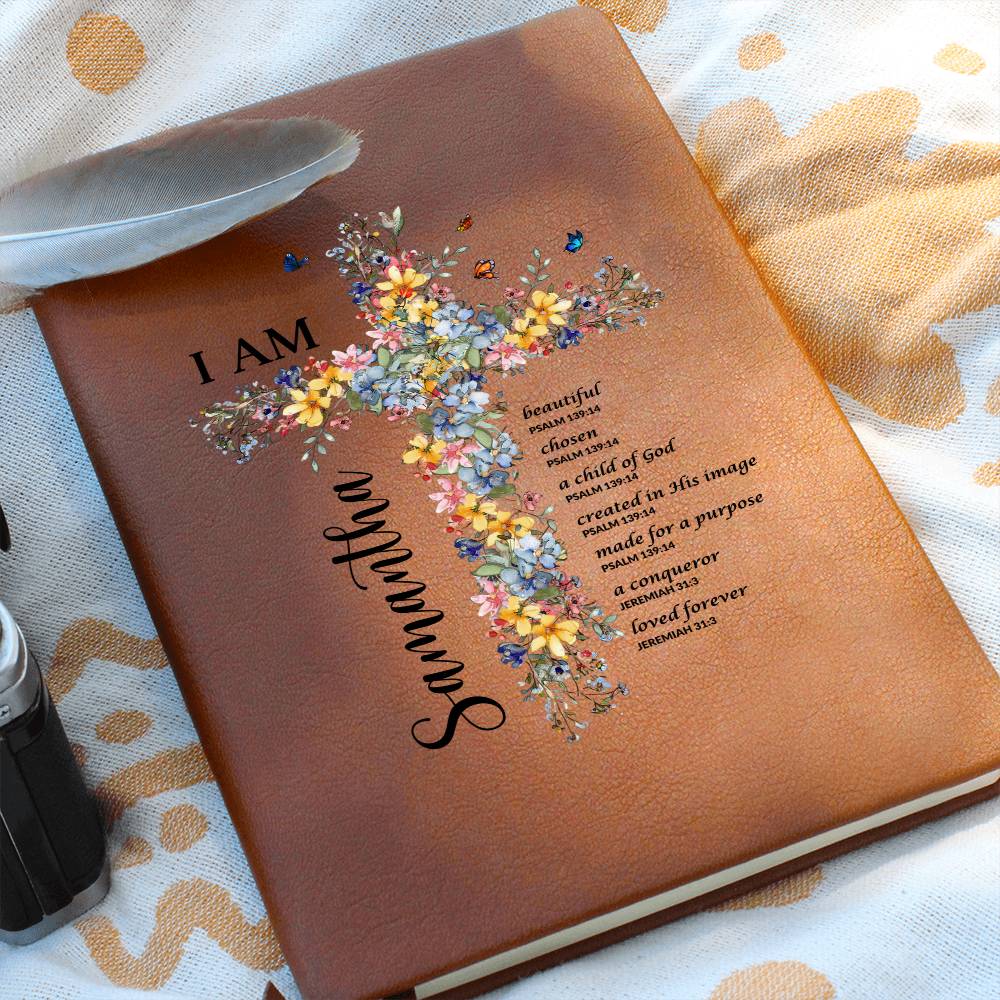 Personalized Vegan Leather Journal
