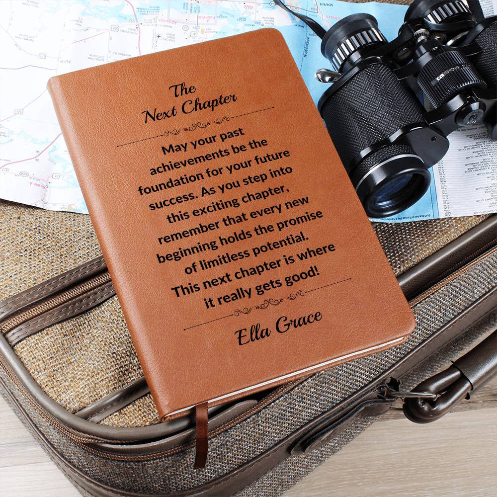 Next Chapter Personalized Journal-[Heartfelt Family Gift]