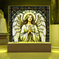 Guardian Angel Christmas Rememberance LED Plaque Decor-[Heartfelt Family Gift]