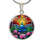 Buddha Necklace with Engraving-[Heartfelt Family Gift]