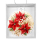Poinsettia Penquin Acrylic Christmas Ornament-[Heartfelt Family Gift]