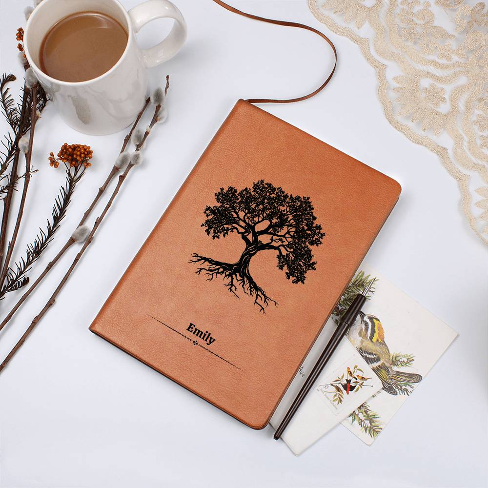 Tree of Life Vegan Leather Journal