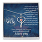 Nurse Wife Stethoscope Necklace - Thoughtful Gift for Her-[Heartfelt Family Gift]