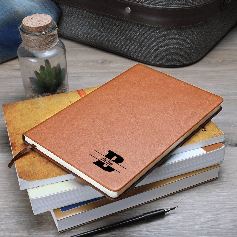 Monogram Name and Initial Journal-[Heartfelt Family Gift]