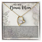 Coolest Stepmother - Forever Love Heart Necklace-[Heartfelt Family Gift]