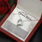 Coolest Stepmother - Forever Love Heart Necklace-[Heartfelt Family Gift]