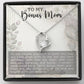 Coolest Stepmother - Forever Love Heart Necklace-[Heartfelt Family Gift]