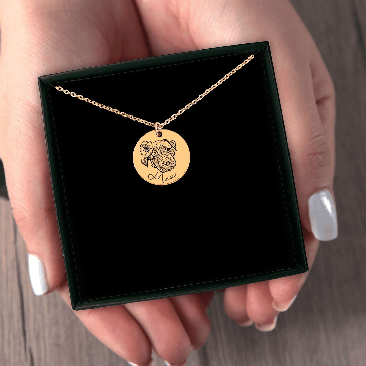 Dog Portrait Necklace