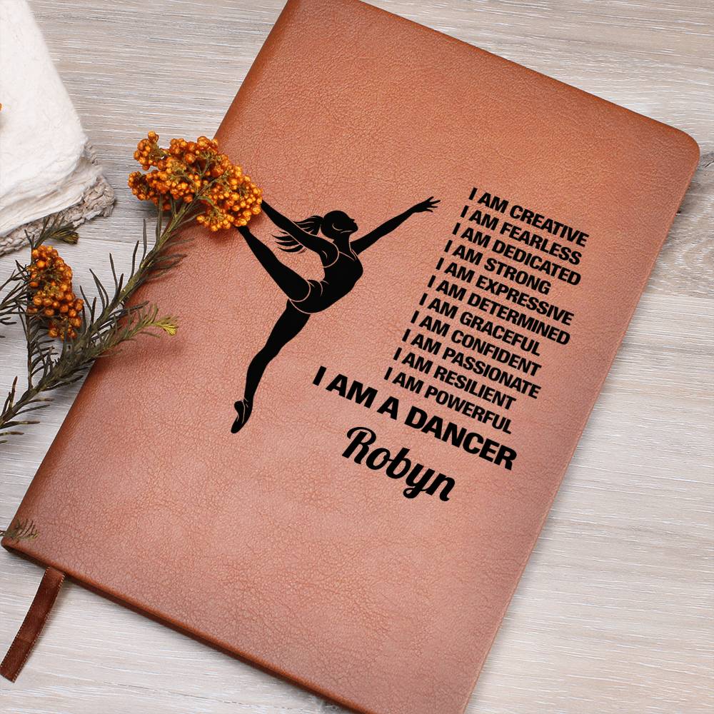 Personalized Dance Affirmation Notebook