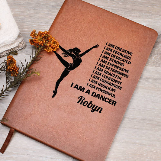 Personalized Dance Affirmation Notebook