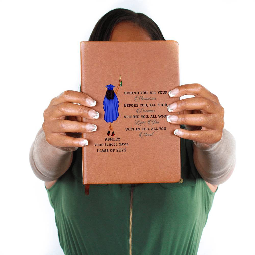 Class of 2025  Personalized Graduation Journal-[Heartfelt Family Gift]