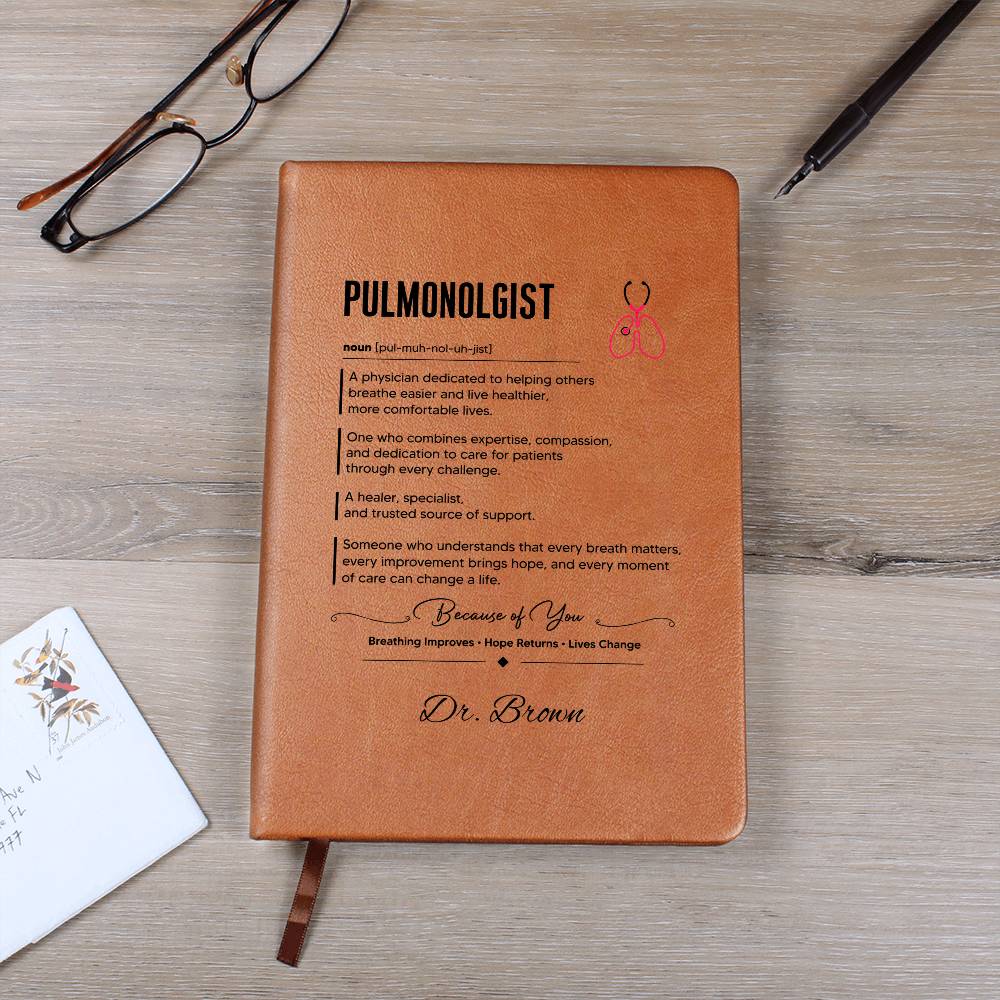Pulmonoglist Journal, Thank You Gift for Doctor