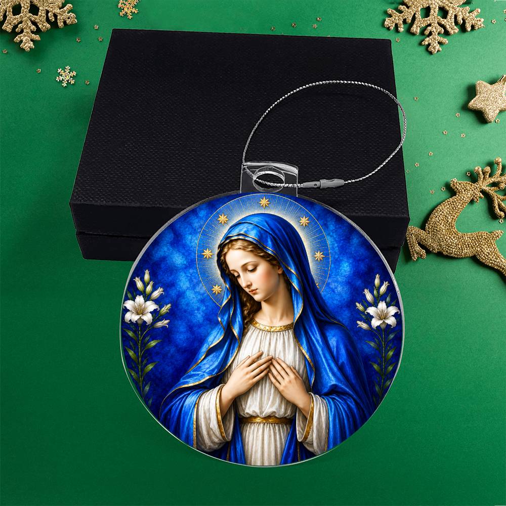 Mother Virgin Mary Ornament