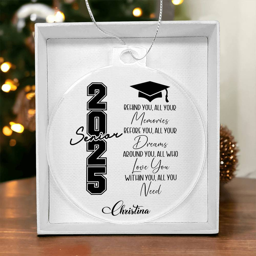 Class of 2025 Senior Graduation Ornament-[Heartfelt Family Gift]