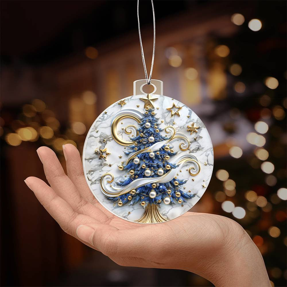 Tree Christmas Ornament-[Heartfelt Family Gift]