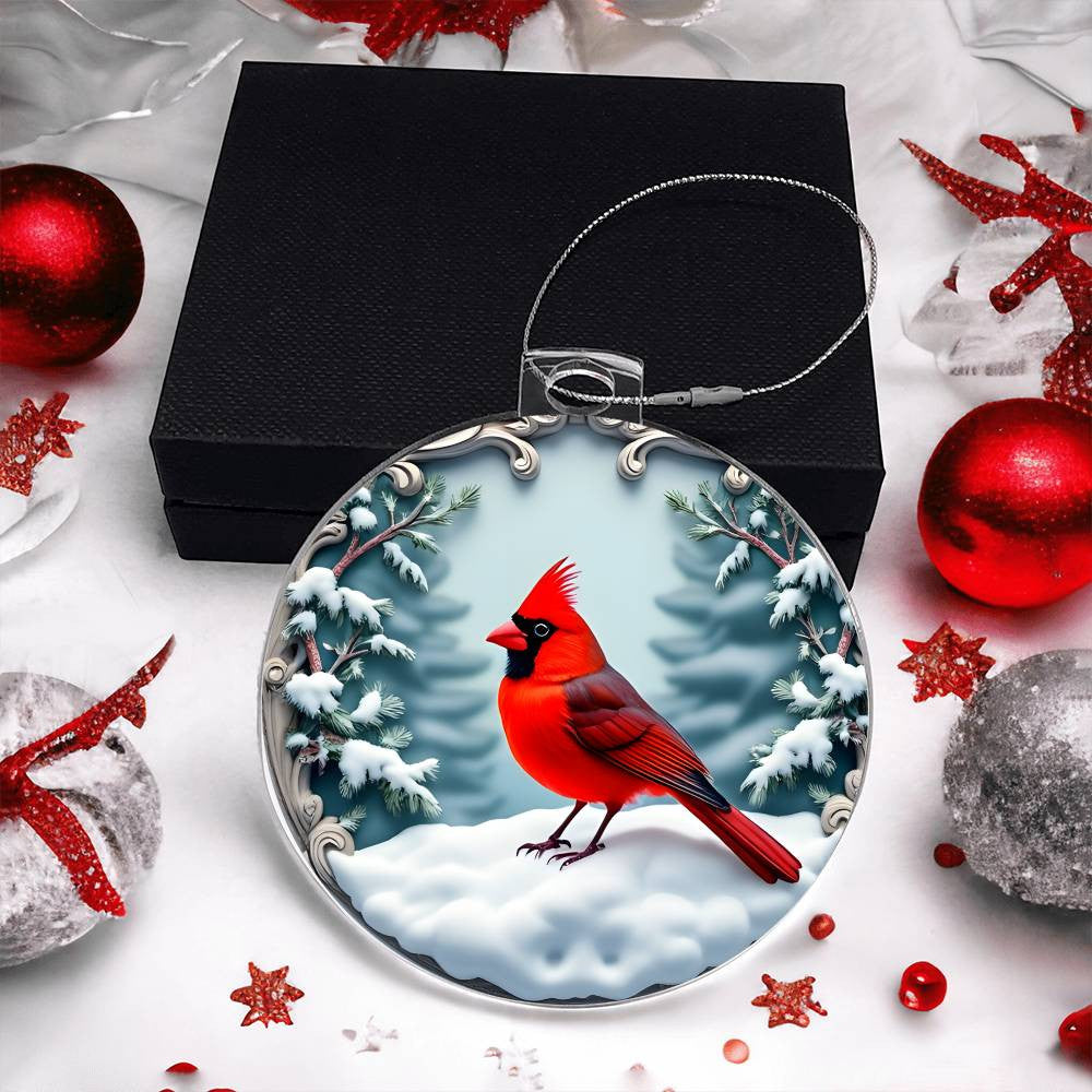 Cardinal Christmas Ornament