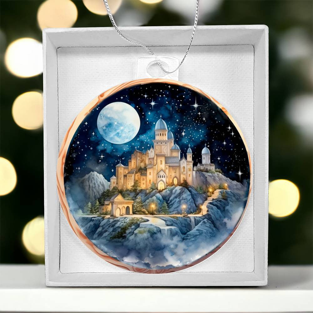 Acrylic Christmas Ornament-[Heartfelt Family Gift]