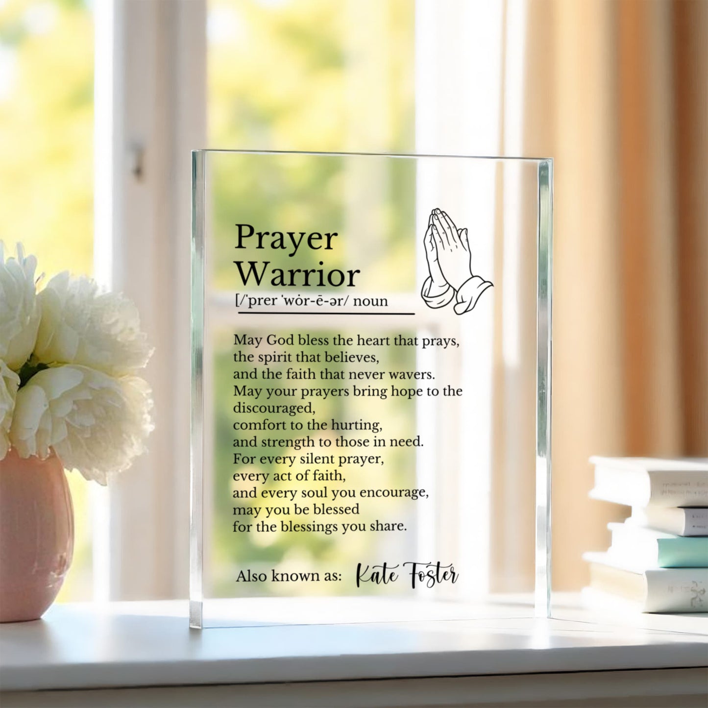 Copy Volunteer Difference Maker Plaque