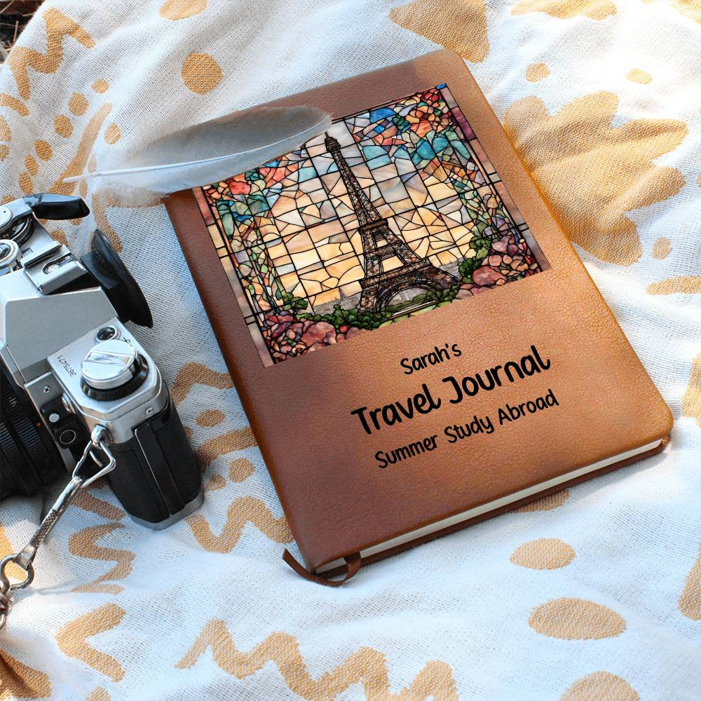 Paris Travel Journal Personalized-[Heartfelt Family Gift]