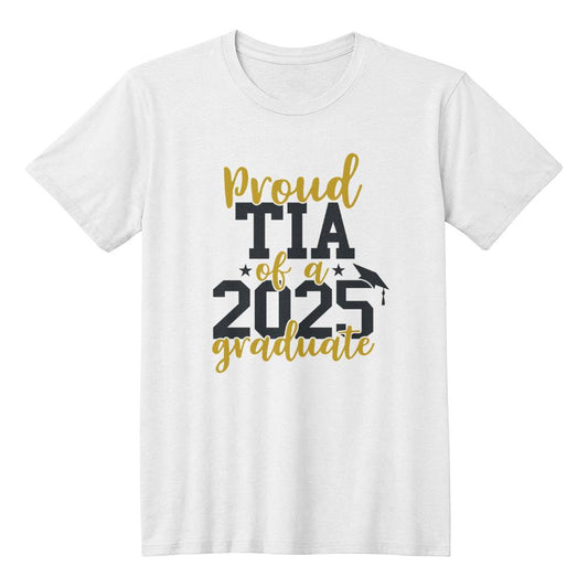 Proud Stepmom of a 2025 Graduate T-Shirt-[Heartfelt Family Gift]