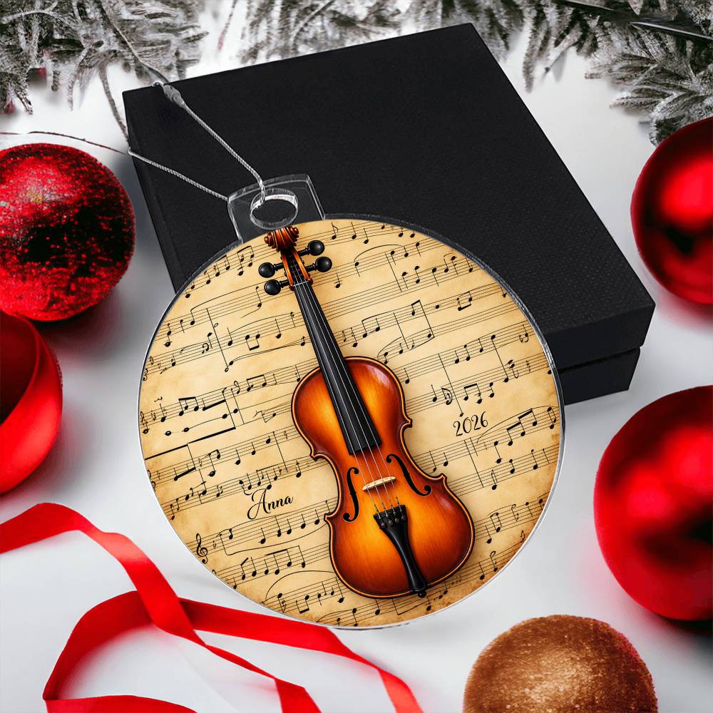 Violin Ornament