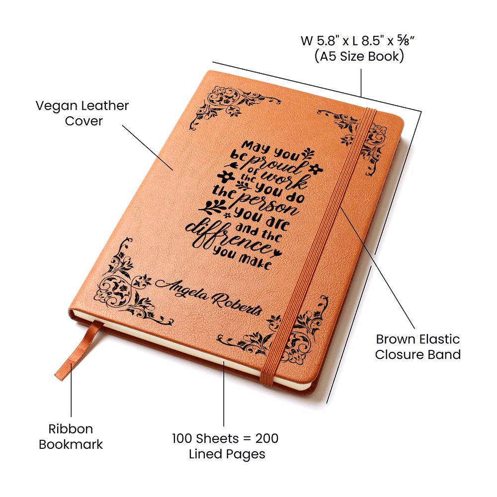 Custom Difference Maker journals-[Heartfelt Family Gift]