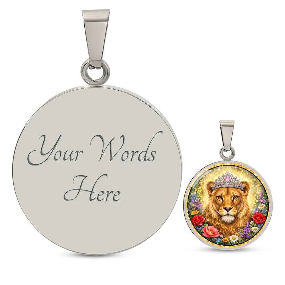 Lioness Personalized Engraved Necklace Bracelet or Keychain
