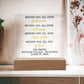 Class of 2025 Graduation Gift Plaque-[Heartfelt Family Gift]