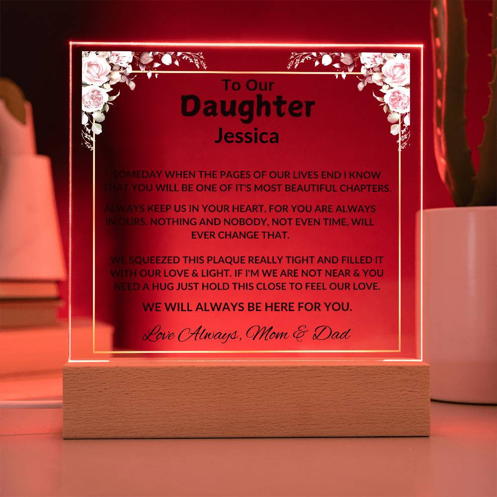 Daughter Plaque Gift-[Heartfelt Family Gift]